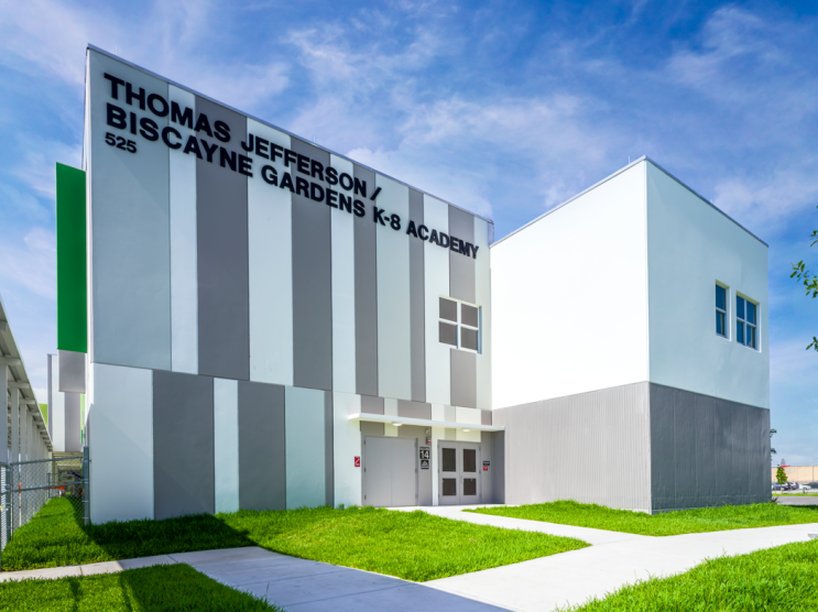 Thomas Jefferson/Biscayne Gardens K8 Academy Thornton Construction